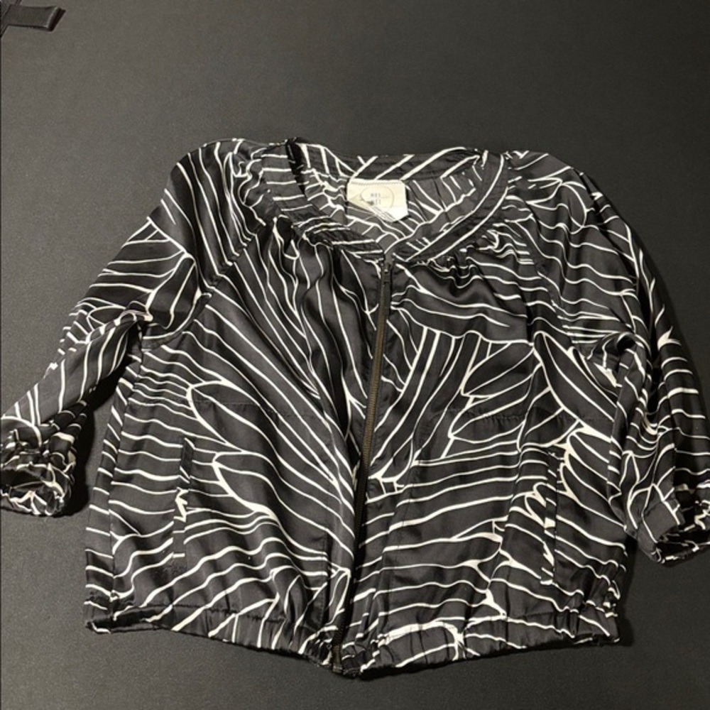 Anthropologie Hei Hei Black and White Jacket